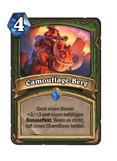 Camouflage-Berg