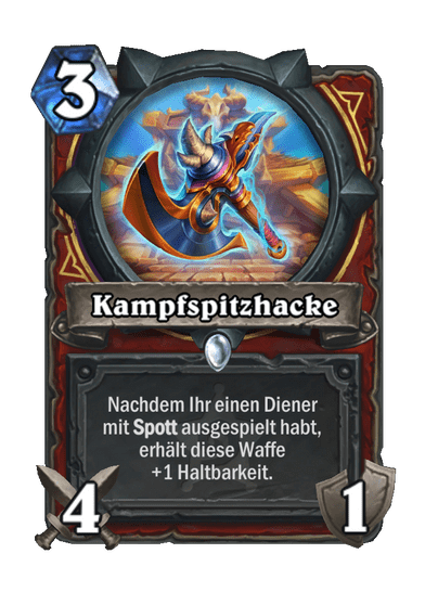 Kampfspitzhacke