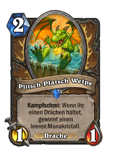 Plitsch-Platsch Welpe