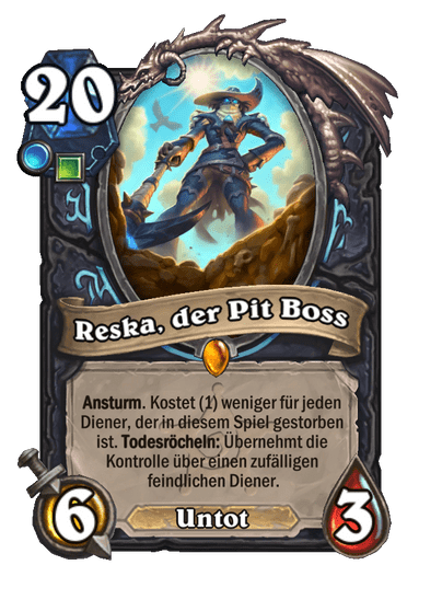 Reska, der Pit Boss