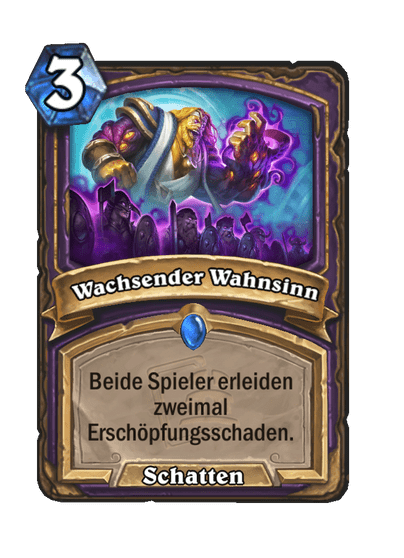 Wachsender Wahnsinn