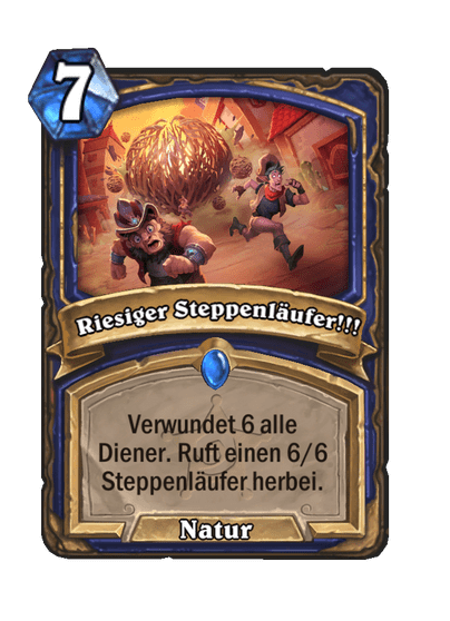 Riesiger Steppenläufer!!!