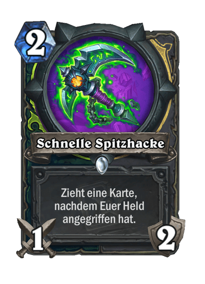 Schnelle Spitzhacke