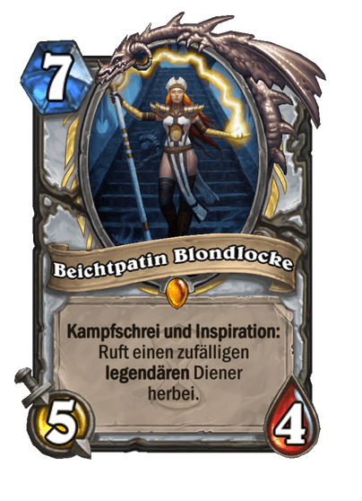 Beichtpatin Blondlocke