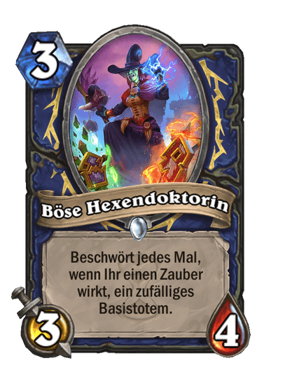 Böse Hexendoktorin