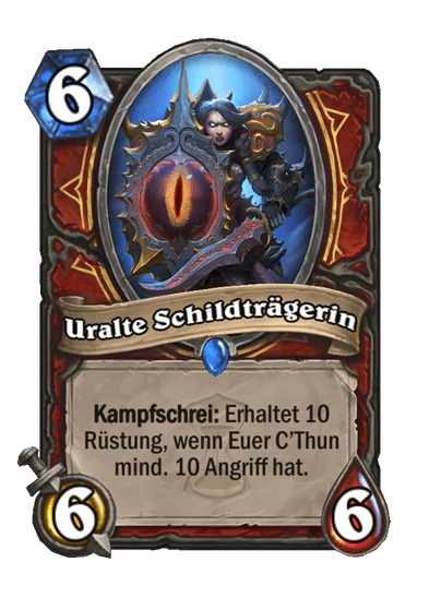 Uralte Schildträgerin