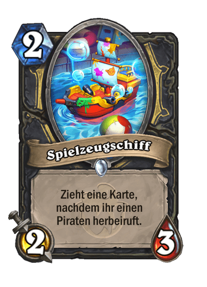 Spielzeugschiff