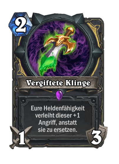 Vergiftete Klinge