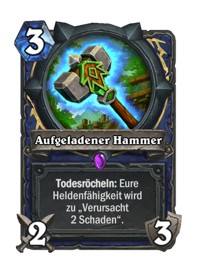 Aufgeladener Hammer