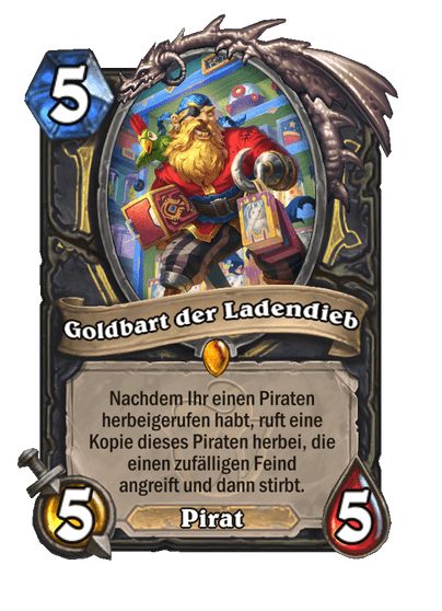 Goldbart der Ladendieb