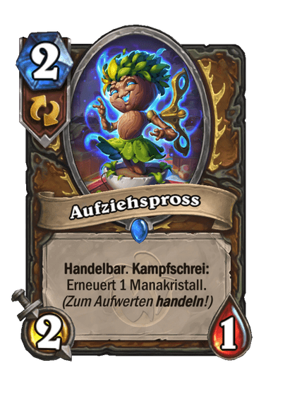 Aufziehspross