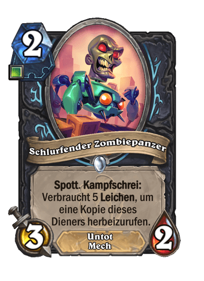 Schlurfender Zombiepanzer