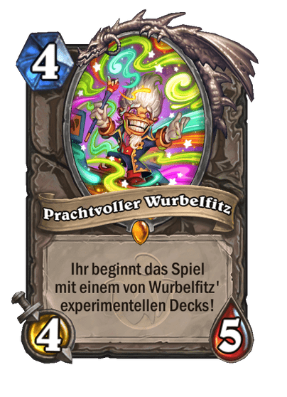 Prachtvoller Wurbelfitz