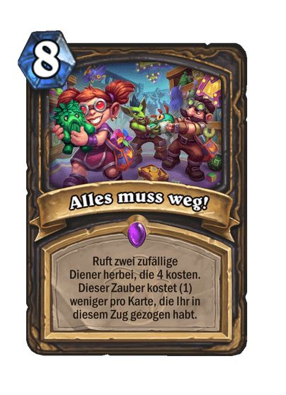 Alles muss weg!