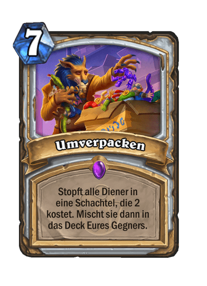 Umverpacken