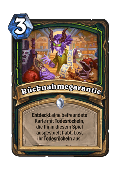 Rücknahmegarantie