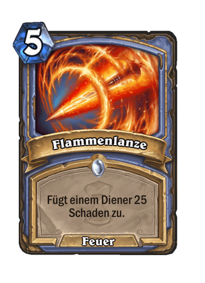 Flammenlanze