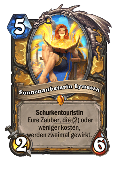 Sonnenanbeterin Lynessa