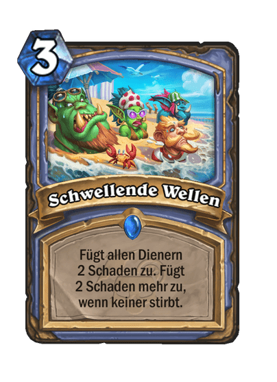 Schwellende Wellen