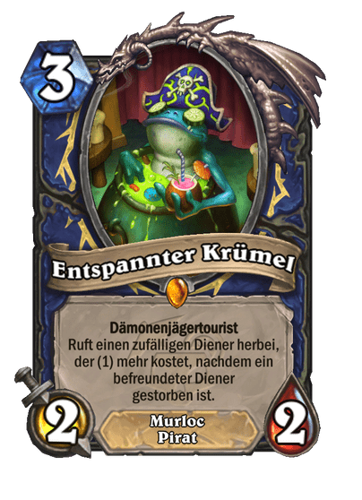 Entspannter Krümel