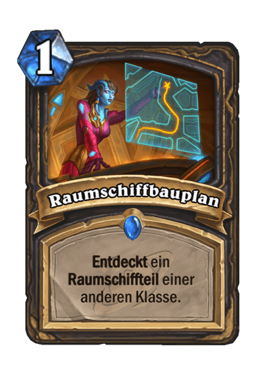 Raumschiffbauplan