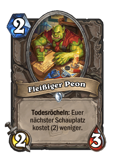 Fleißiger Peon