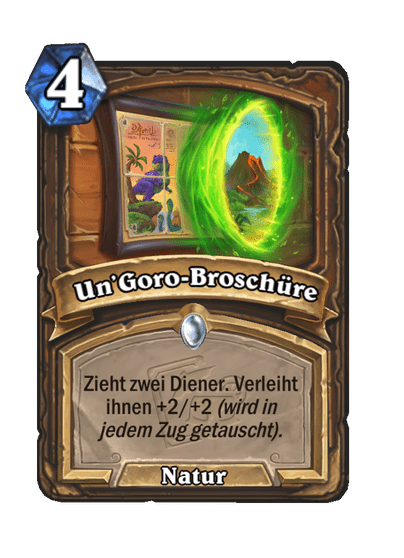 Un’Goro-Broschüre