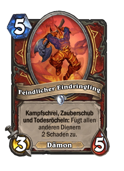 Feindlicher Eindringling