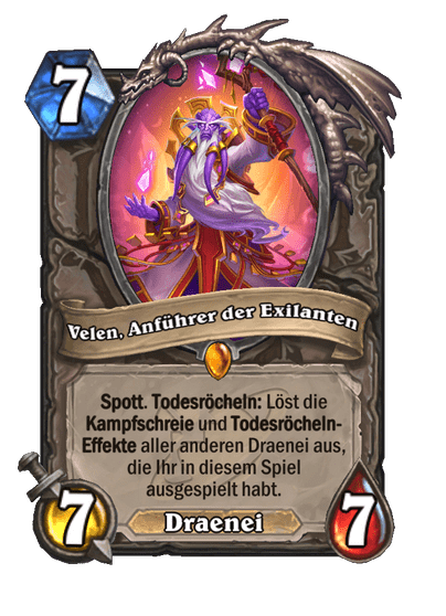 Velen, Anführer der Exilanten