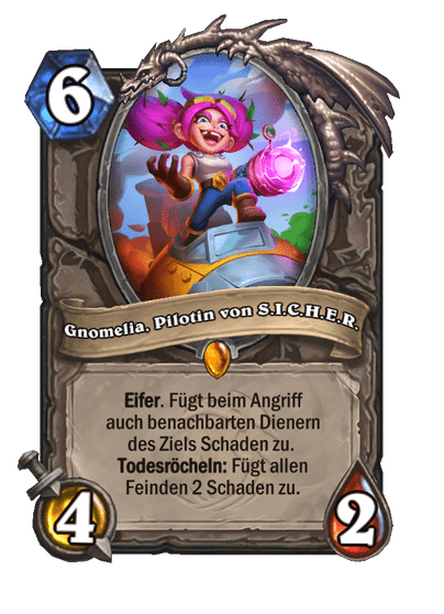 Gnomelia, Pilotin von S.I.C.H.E.R. (Kern)