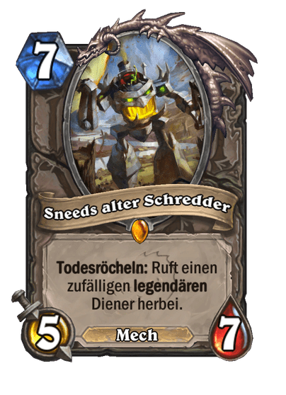 Sneeds alter Schredder (Kern)