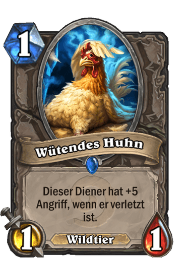 Wütendes Huhn (Archiv)