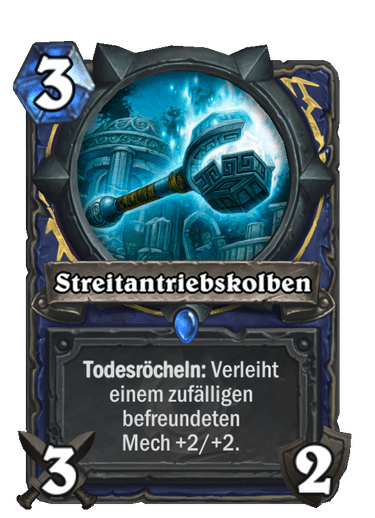 Streitantriebskolben