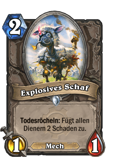 Explosives Schaf