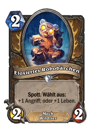 Eloxiertes Robobärchen