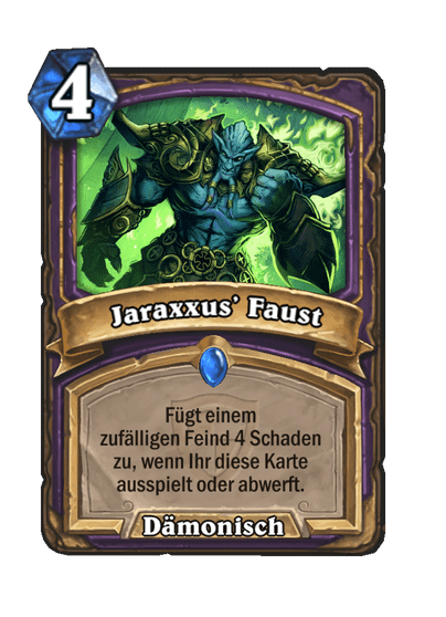 Jaraxxus’ Faust
