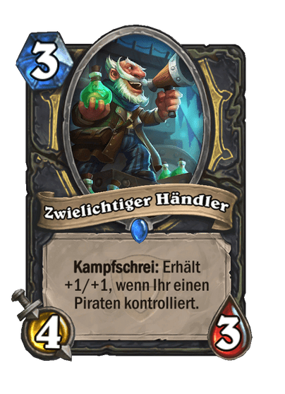 Zwielichtiger Händler