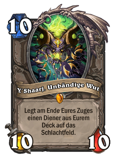 Y’Shaarj, Unbändige Wut