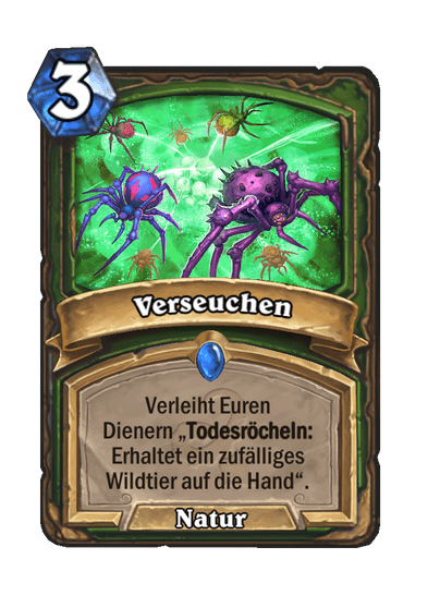 Verseuchen