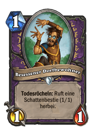 Besessener Dorfbewohner