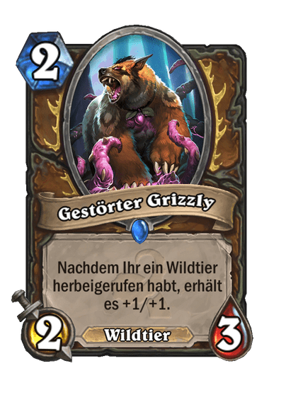 Gestörter Grizzly