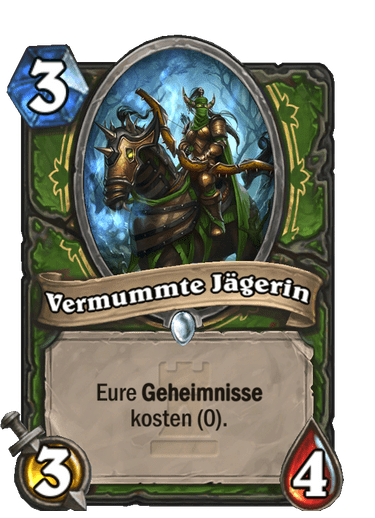 Vermummte Jägerin