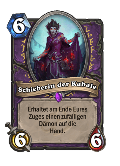 Schieberin der Kabale