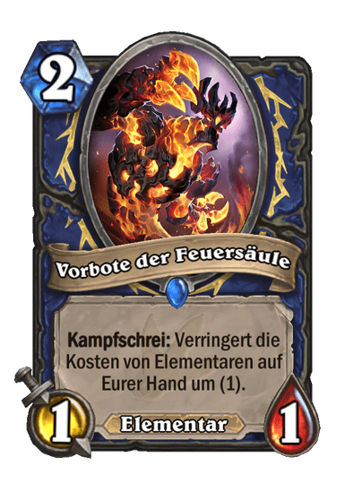 Vorbote der Feuersäule