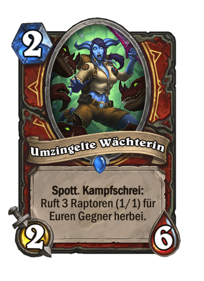 Umzingelte Wächterin