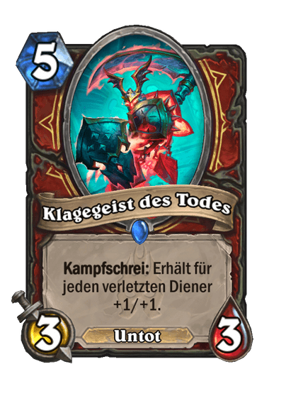 Klagegeist des Todes