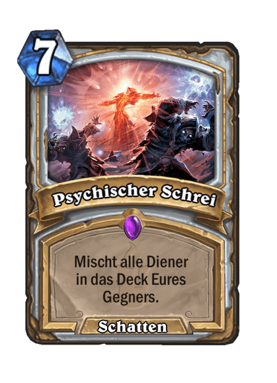 Psychischer Schrei