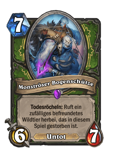 Monströser Bogenschütze