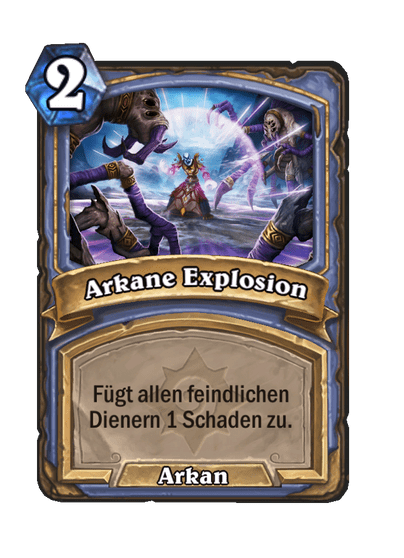 Arkane Explosion (Archiv)