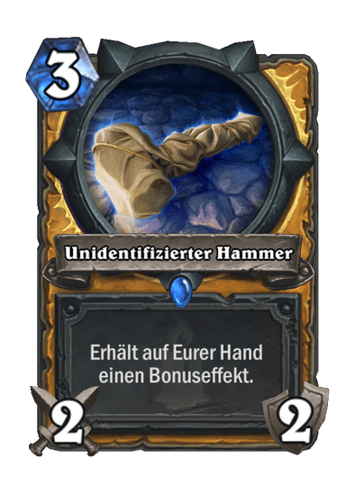 Unidentifizierter Hammer